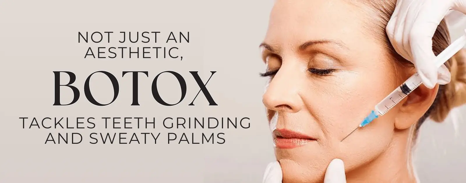 Botox for theeth grinding