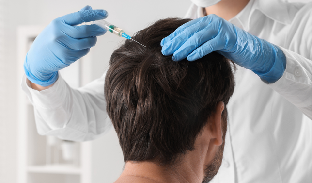 Microneedling + Exosomes/PDRN (Hair)